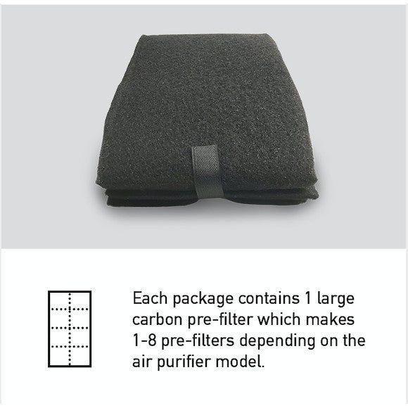 Honeywell Compatible Universal Carbon Pre-Filter HRF-AP1 Suitable HA170E HAP18250 HAP18450 HAP18200 HAP18400 HepaPure
