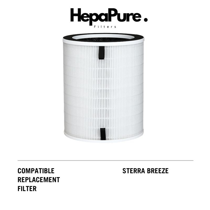 Sterra Breeze Compatible Replacement HEPA & Carbon H13 Filter