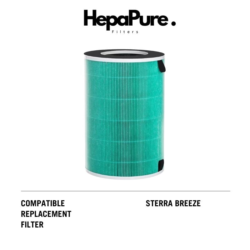 Sterra Breeze Compatible Replacement HEPA & Carbon H13 Filter