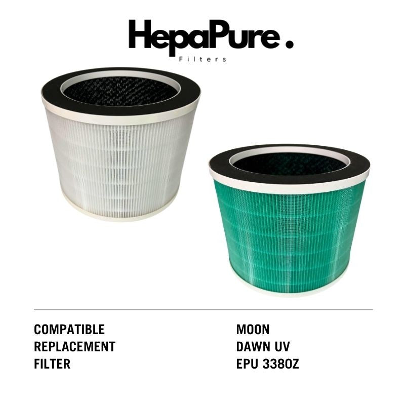 Compatible Replacement Filter for Moon Dawn UV & Europace EPU 3380Z  [HepaPure]