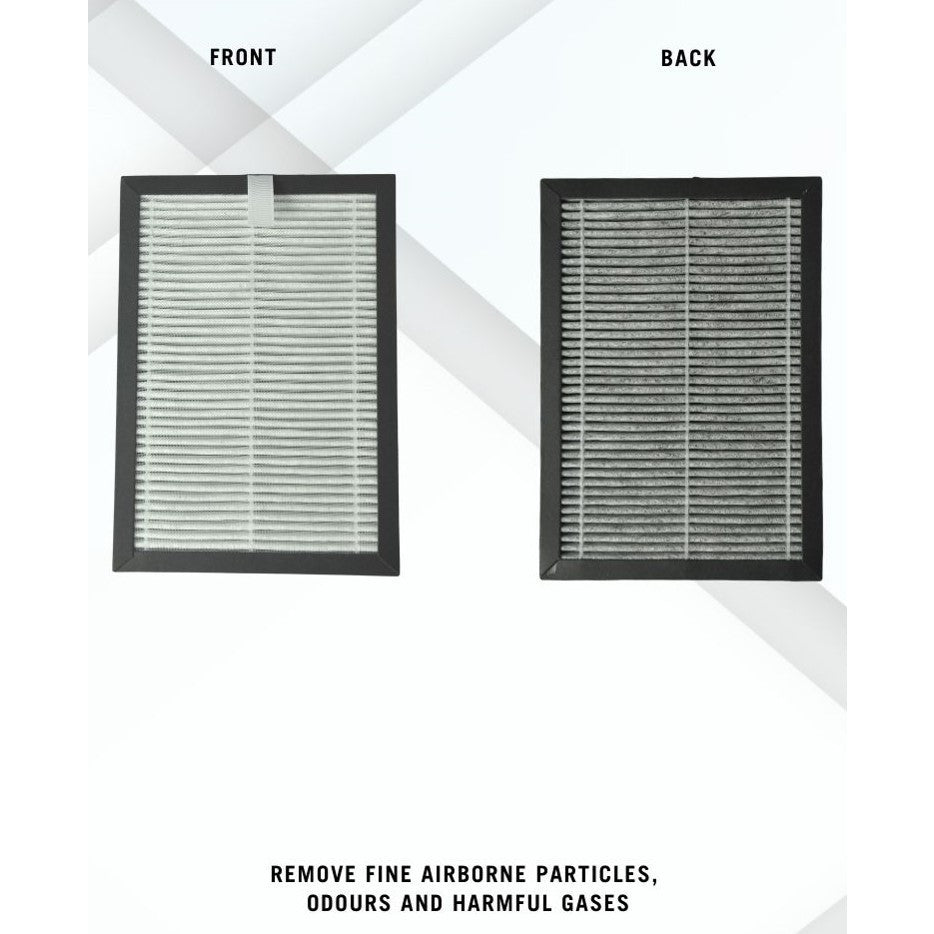Europace EBF Z1 Compatible Replacement Filters (2 Pieces Per Pack) [HepaPure]