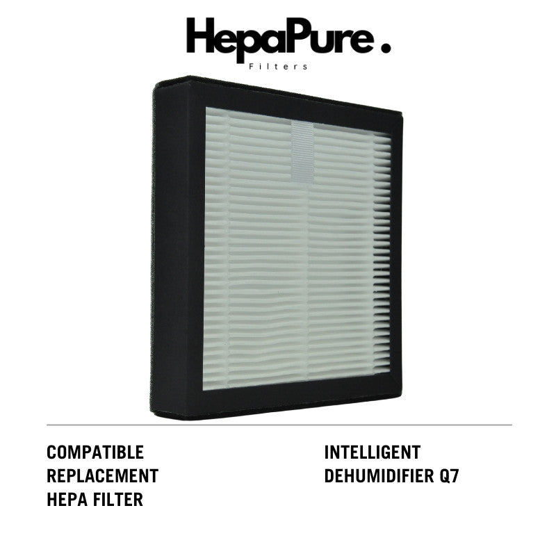 Hydroflux Intelligent Dehumidifier Q7 Compatible Replacement HEPA Filter [HepaPure]