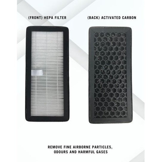 Aztech MT402 Compatible Replacement Filters - 4 Pieces Per Pack [HepaPure]