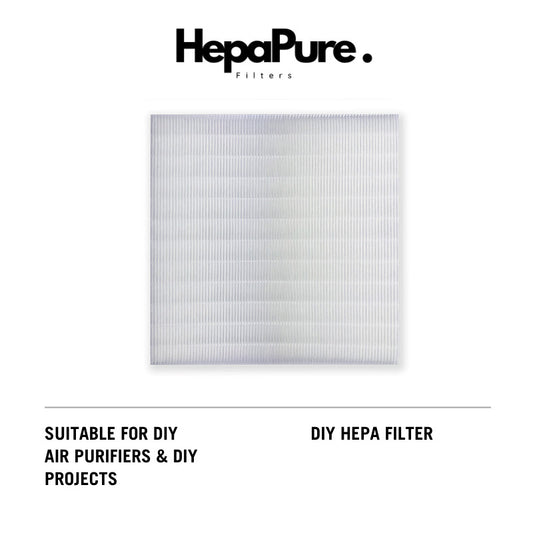 HEPAPURE DIY Frameless HEPA Filter for DIY Air Purifier & DIY Projects - Various sizes available