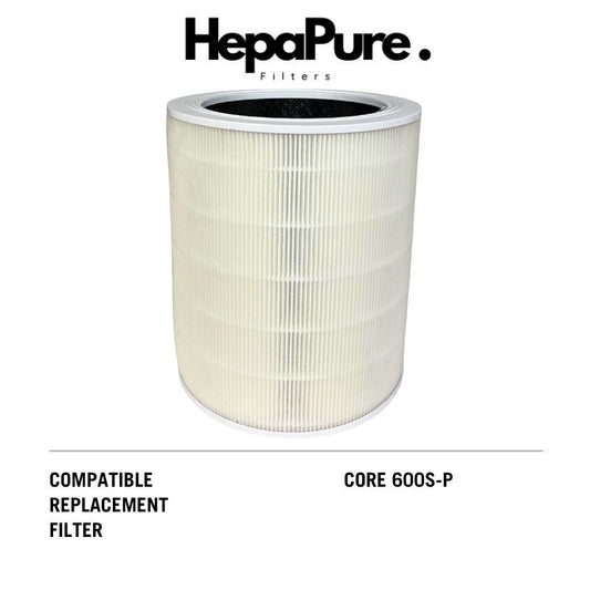 Levoit Core 600S-P Compatible Replacement Filter [HepaPure]
