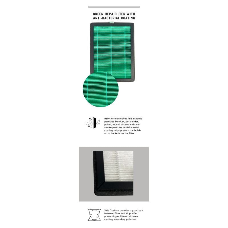 Sun Compatible Dehumidifier Filter [HepaPure]