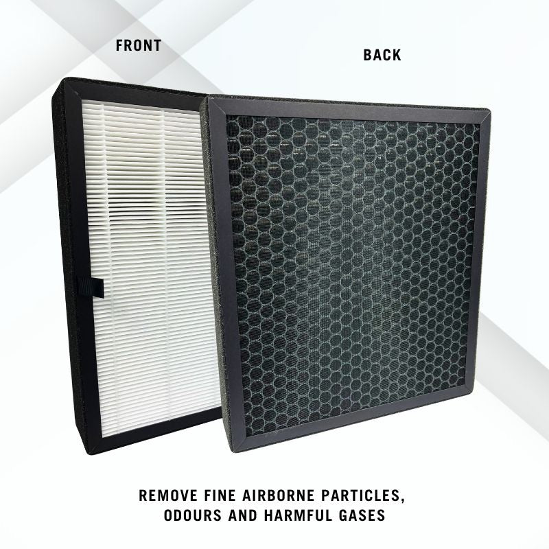 A5 Compatible Hepa and Carbon Replacement Filter [HepaPure]